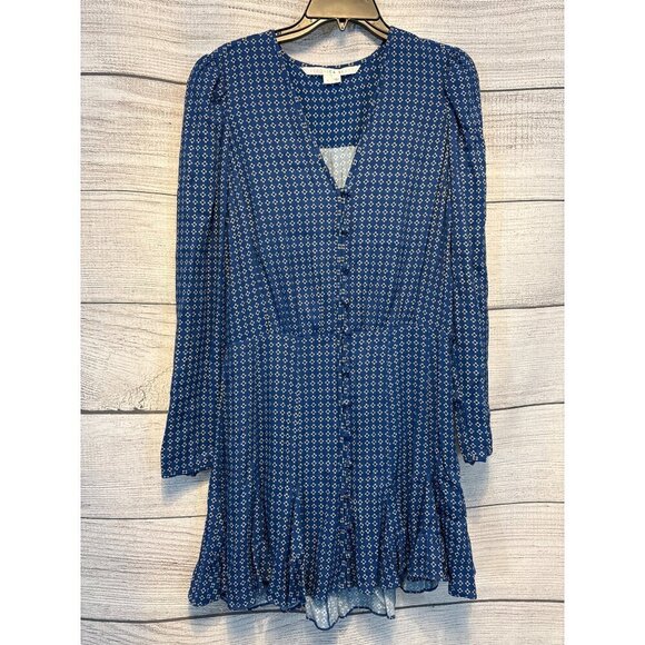 Veronica Beard Riggins Dress Prussian Blue Size 6 - Picture 1 of 3